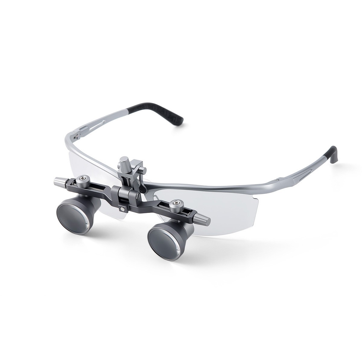 Dental Surgical 5W Medical 2.5X Ergo Binocular Loupes Flip-Up Glass Adjustable