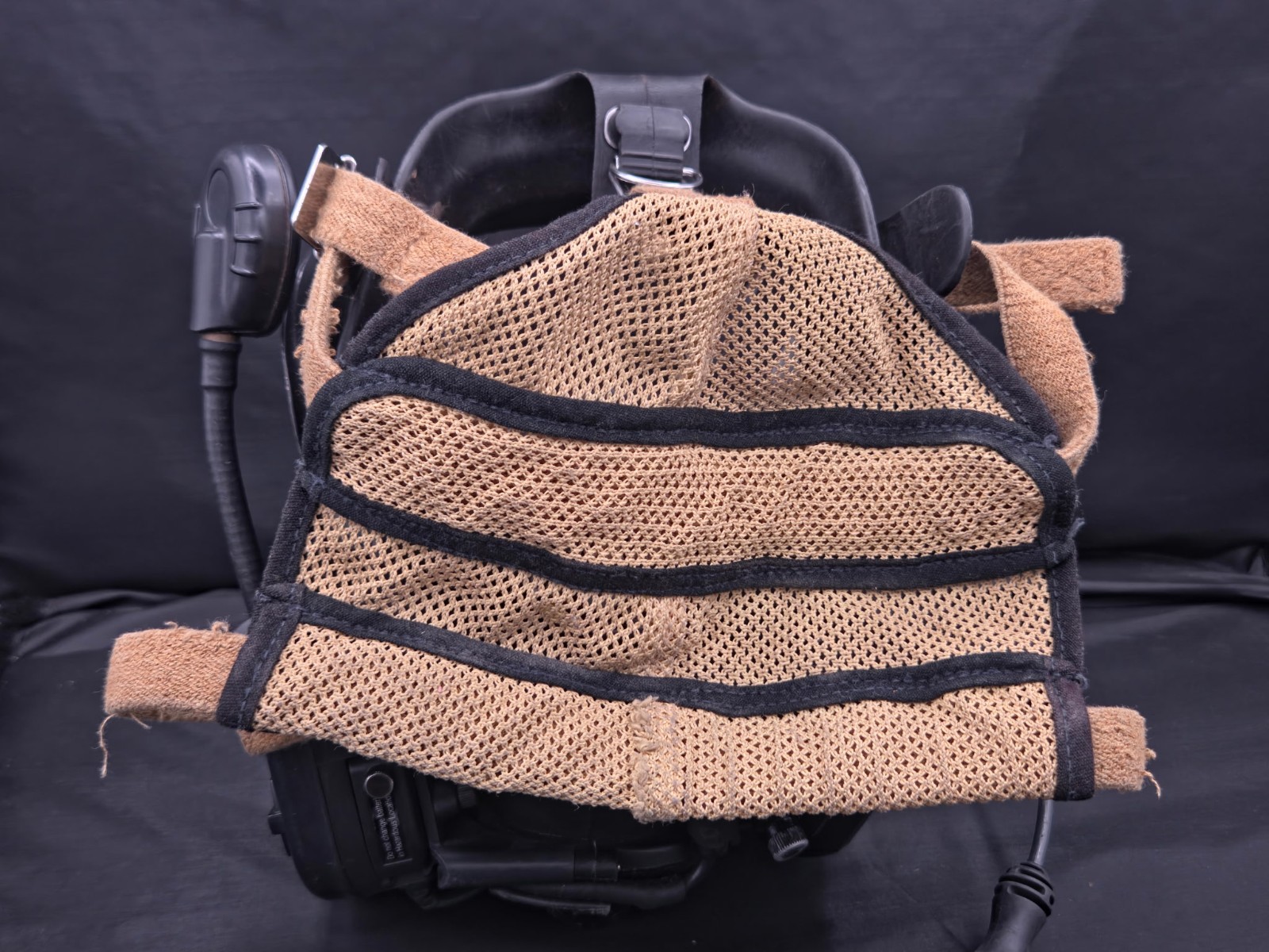 MSA Ultra Elite Full Face Respirator Mask Medium Comms Mic Untested Parts Repair