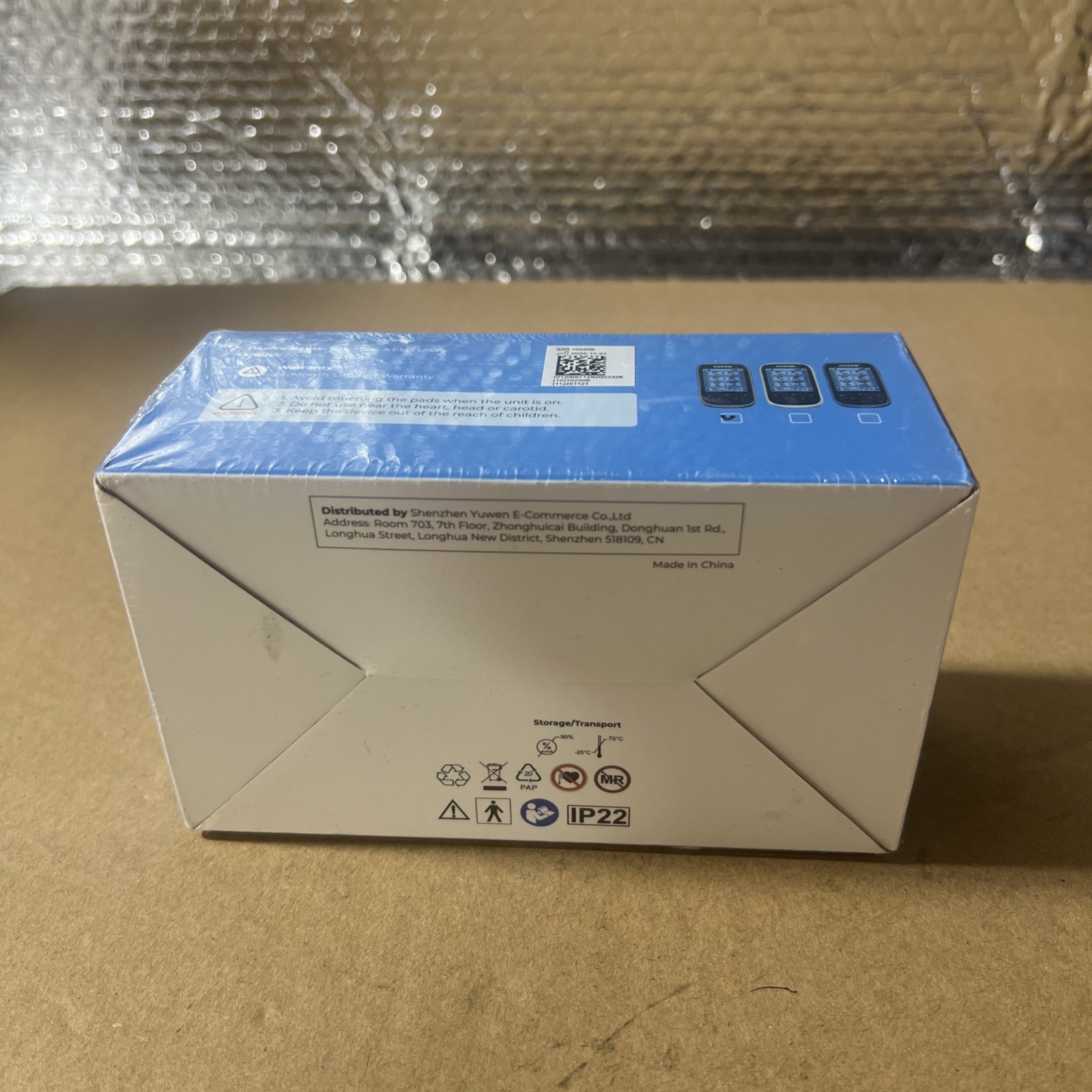 AUVON TENS & EMS Unit TA2224 24 Modes, Rechargeable Dual Channel Good Condition