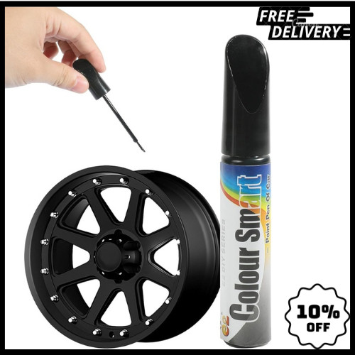 Black Touch-Up Paint Pen for Car Scratch and Wheel Rim Repair