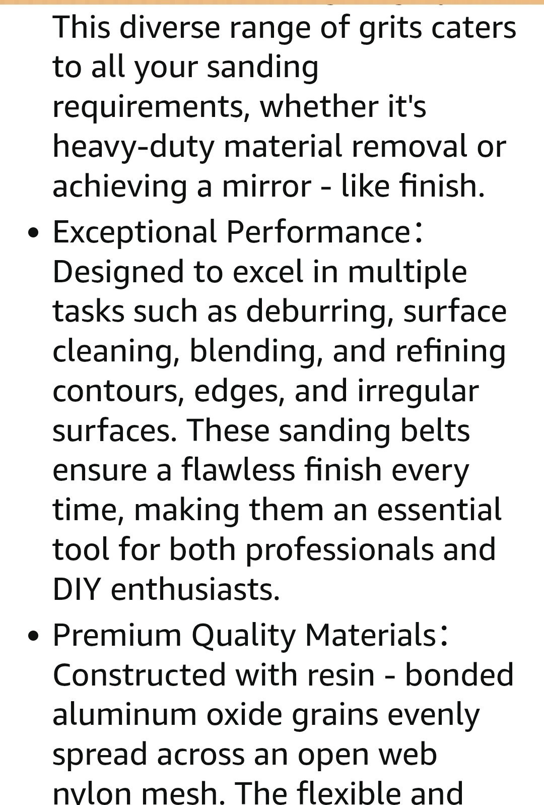 1.5″ x 30″ Surface Conditioning Belts Kit 1 each: Tan Red Blue Gray – 4 PACK