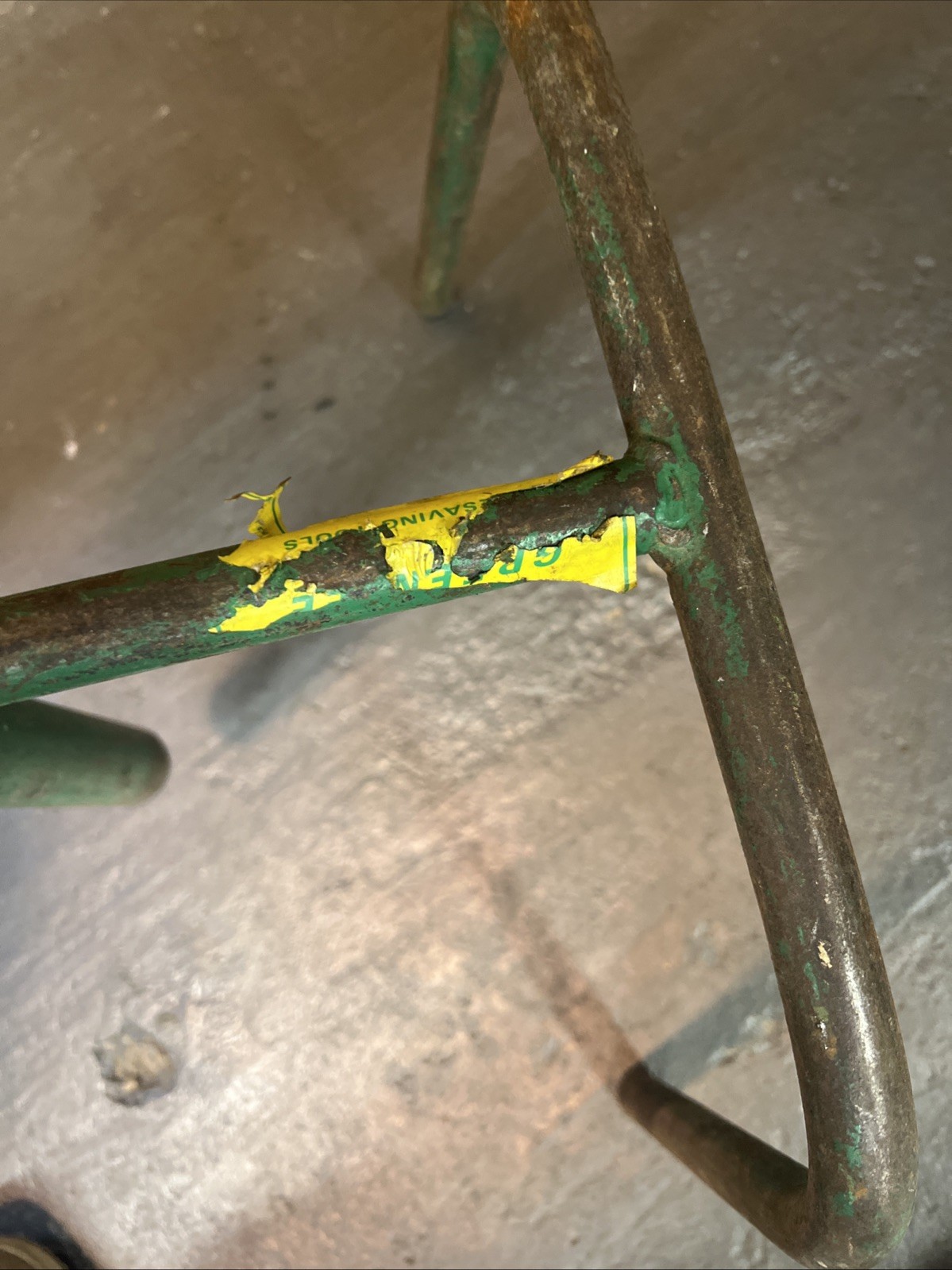 Nice Used Greenlee 406 Rope Stand For 13″ Diameter Reel