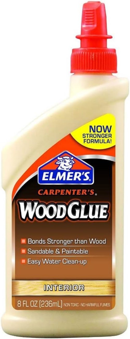 Carpenter’s Wood Glue, Interior, 8 Ounces , Tan