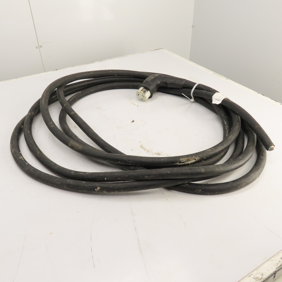 Epicord 50 Amp 8/6AWG 3 Cond + Ground Recreational Vehicle Camper Cordset 35′ L