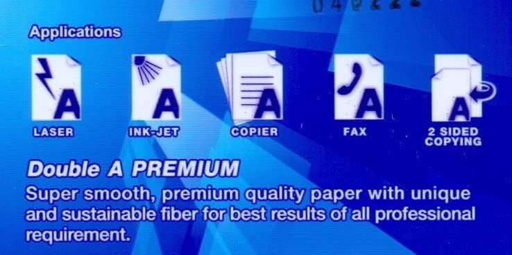 A4 Premium Printer Paper – Available in Packs of 40,100 or 500 Sheets – White