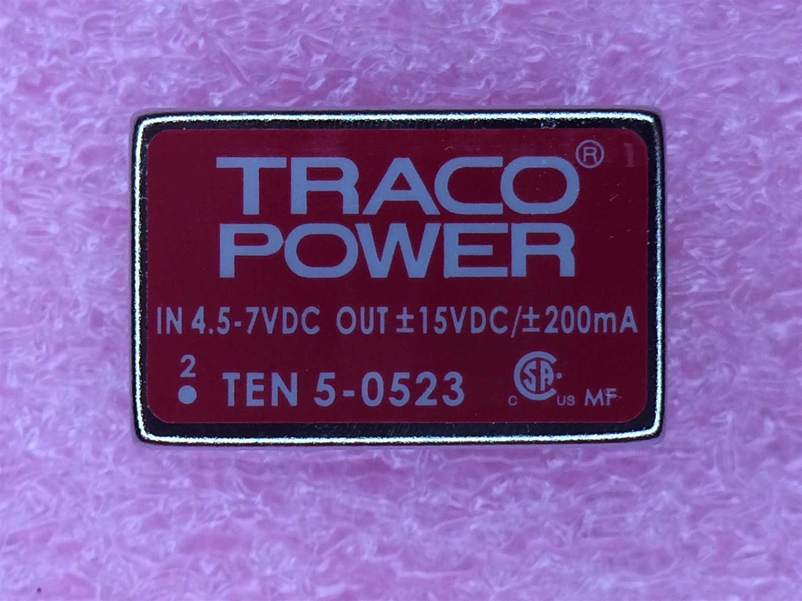 TEN5-0523 TRACO POWER Converter DC/DC 5W 1 UNIT