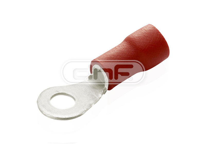 (100 PACK) 22-18 GAUGE RED RING TERMINALS ELECTRICAL WIRE CONNECTORS #8