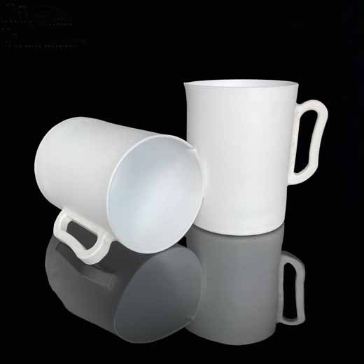 PTFE glassware Biological Beaker Alkali Resist 250-1000ml Laboratory Chemistry