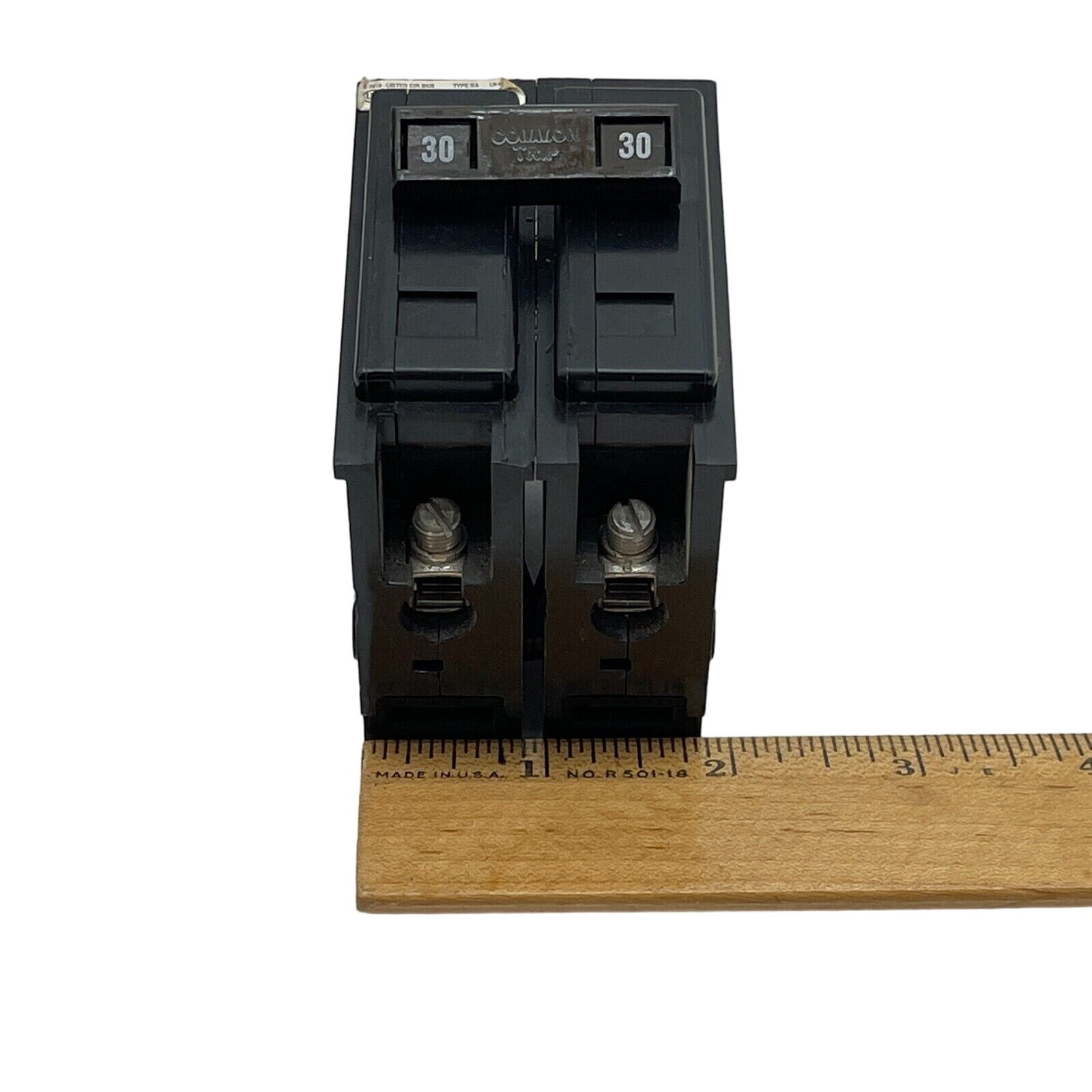 Cutler-Hammer M1640 Quicklag Breaker 2 Pole 30 AMP Common Trip Type 120/240 Volt