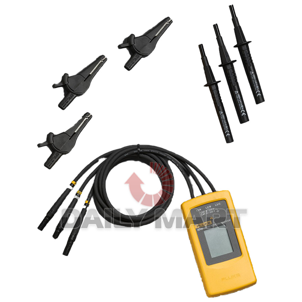 New In Box FLUKE 9040 Digital Phase Rotation Indicator Tester Meters