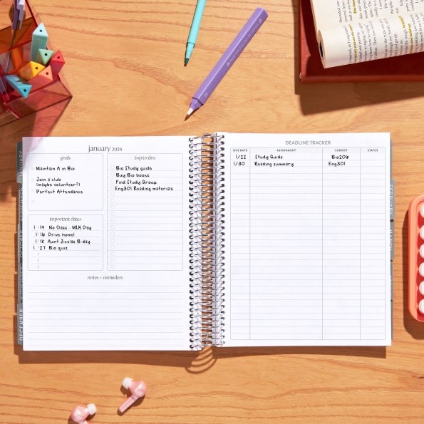 Erin condren Hello Kitty 2025-2026 Academic Planner 840114774493