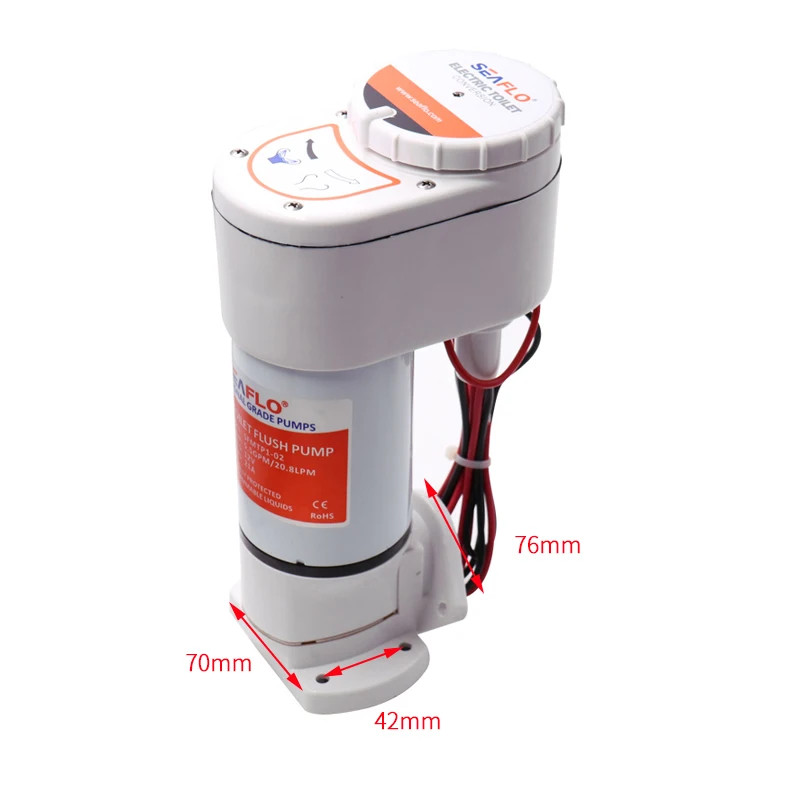 Marine Toilet Pump Horizontal Marine Pump Vertical Type Horizontal Type 12V 24V