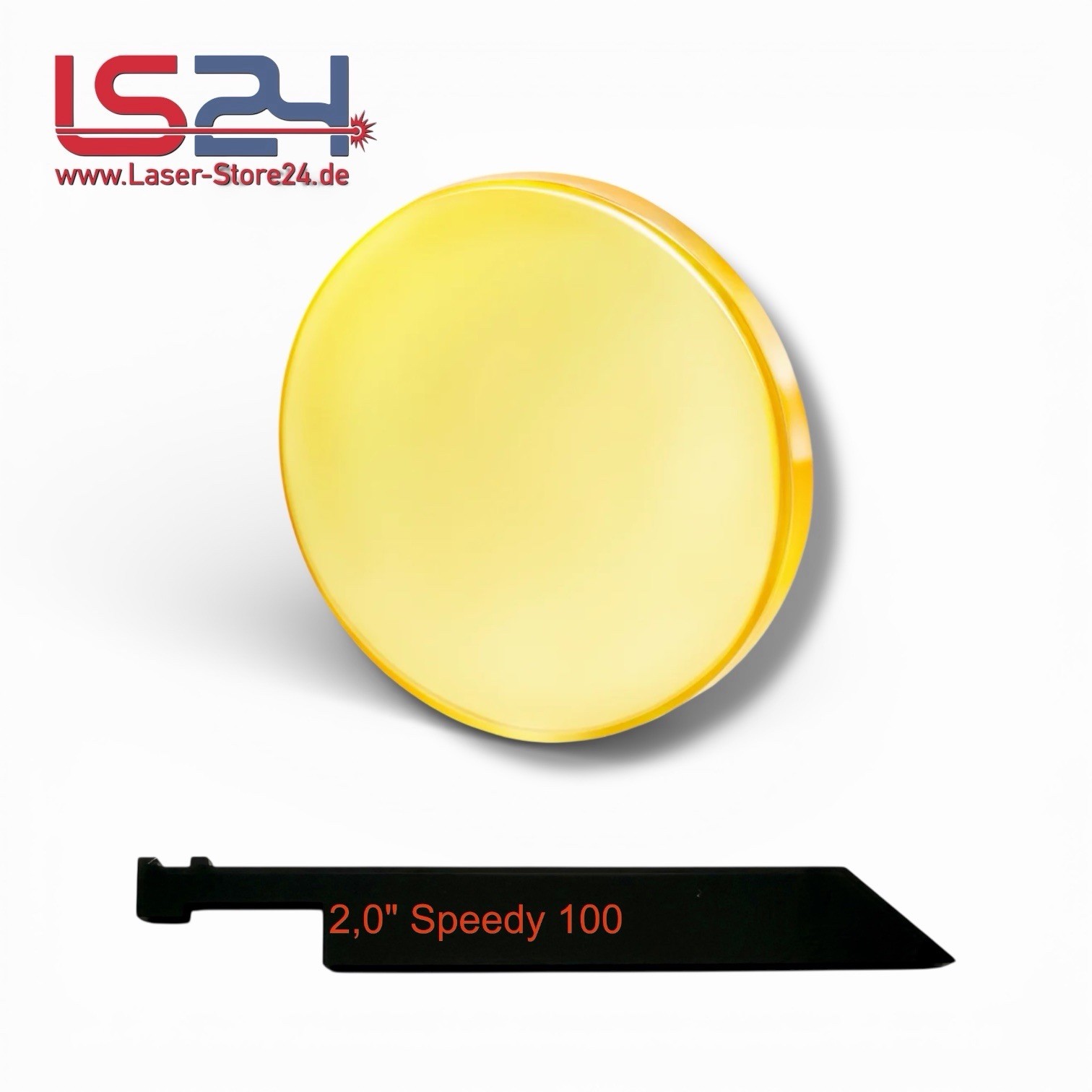2.0″ Trotec Speedy 100 / 100R / 100 Flexx CO2 Laser Lens inc Focus Tool