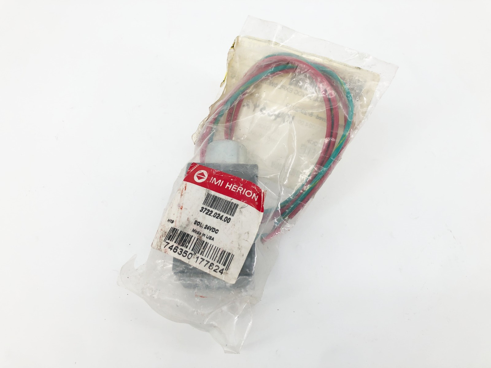 New IMI Herion 3722.024.00 Solenoid Coil 24VDC 8111710