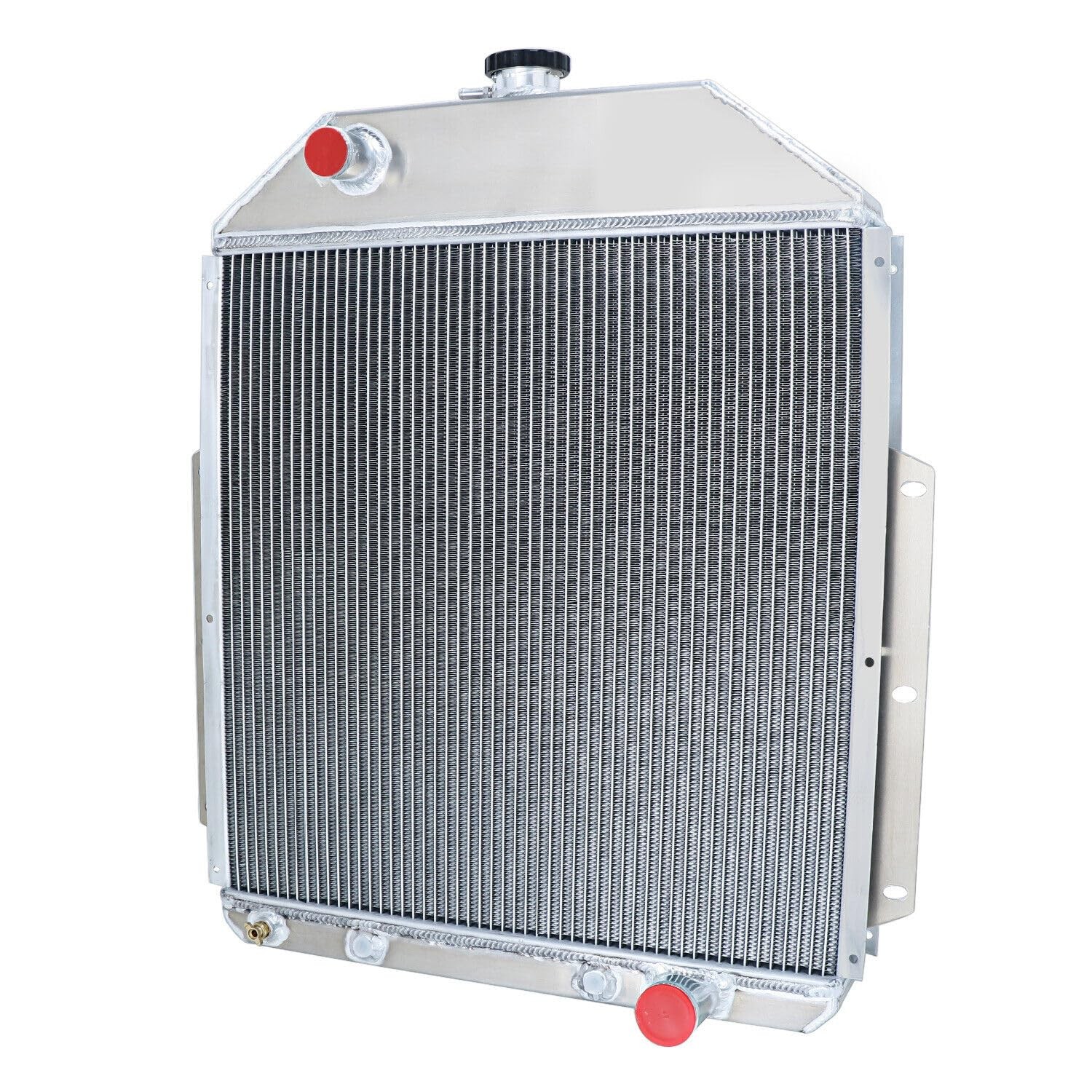 3 Row Aluminum Radiator For 1942-1952 Ford F1 F2 F3 Chevy V8 Engine