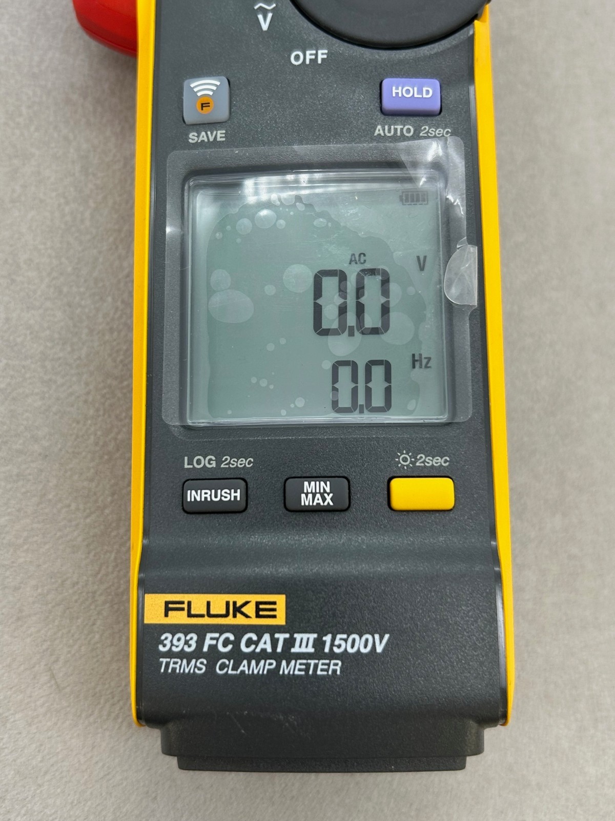 Fluke 393 FC Cat III 1500V TRMS Clamp Meter with Iflex i2500-18 – MINT used once