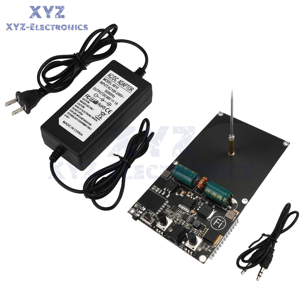 AC100-240V 50-60Hz Mini Bluetooth Music Tesla Coil Arc Plasma Loudspeaker
