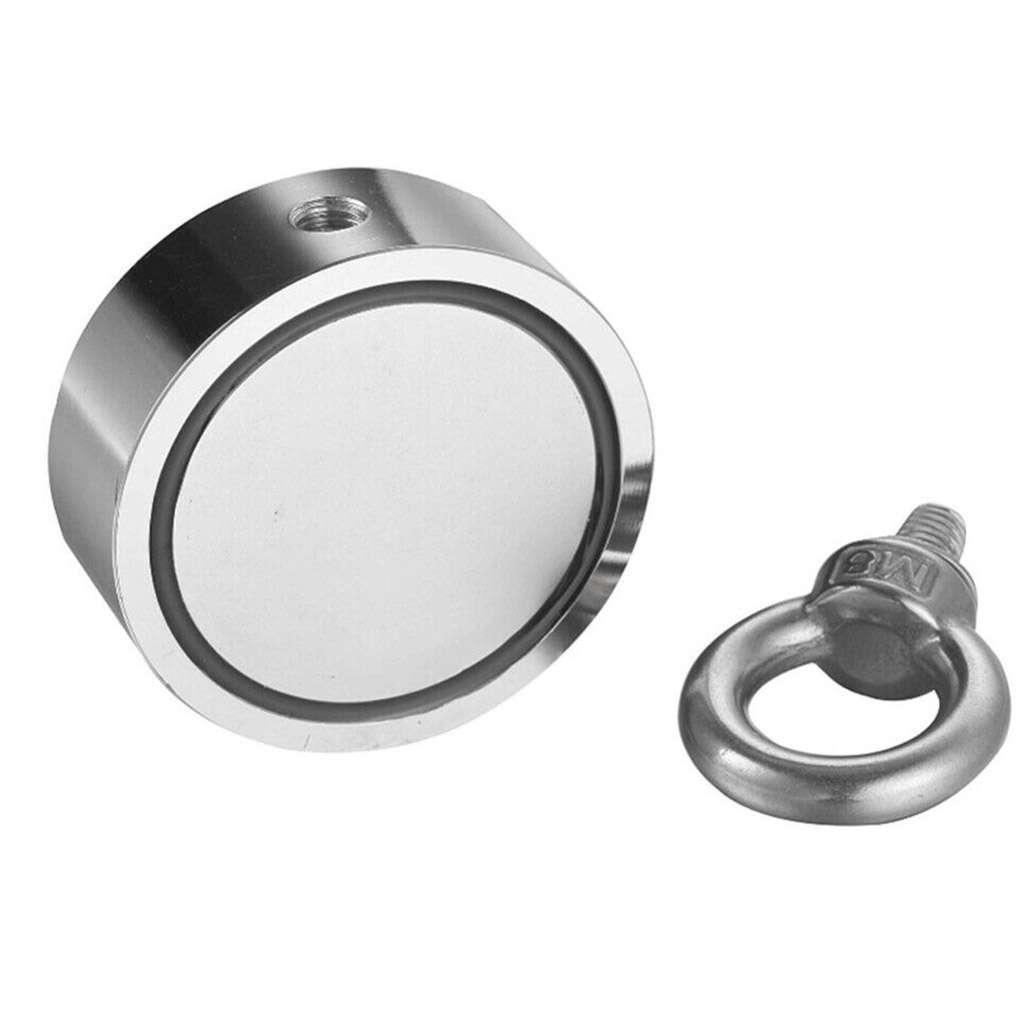 500LBS 700LBS Pulling Force Double Sided Super Strong Neodymium Fishing Magnet