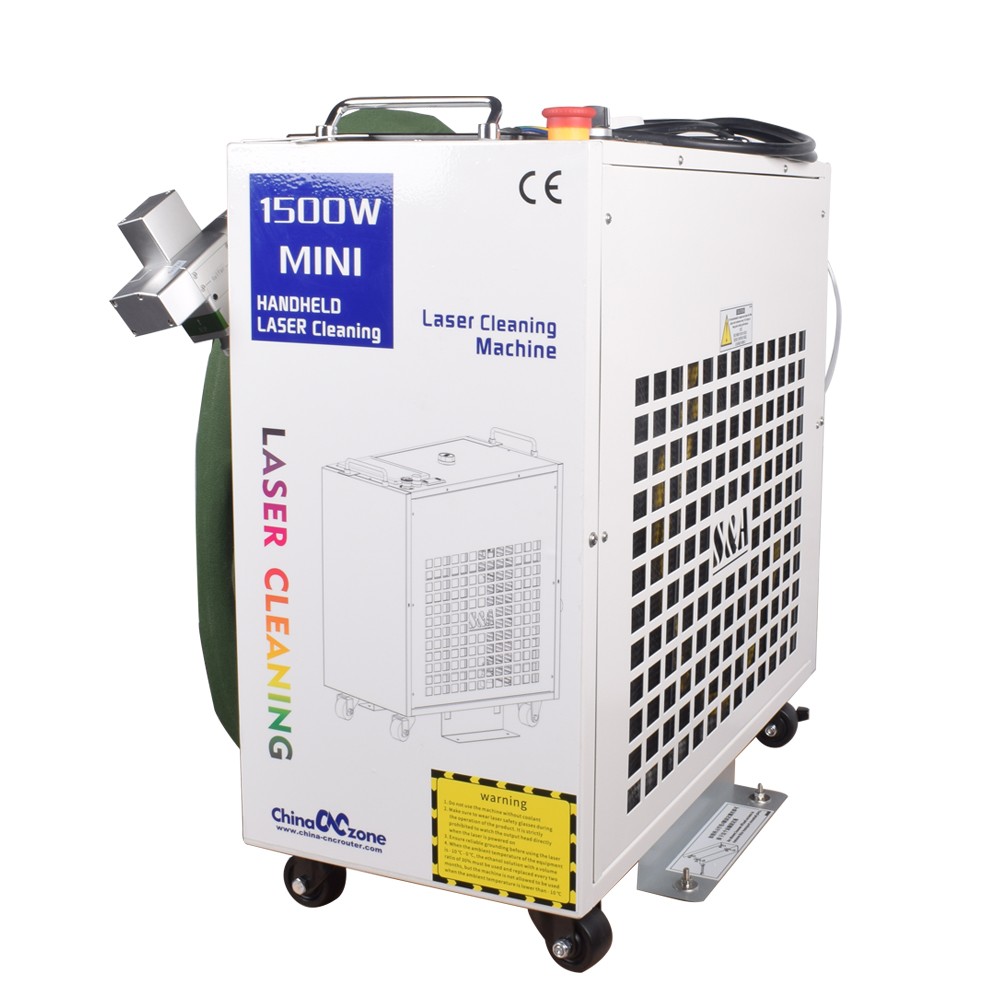 BWT BFL-CW15 1500W Handheld Fiber Laser Rust Remover Metal Cleaning Machine