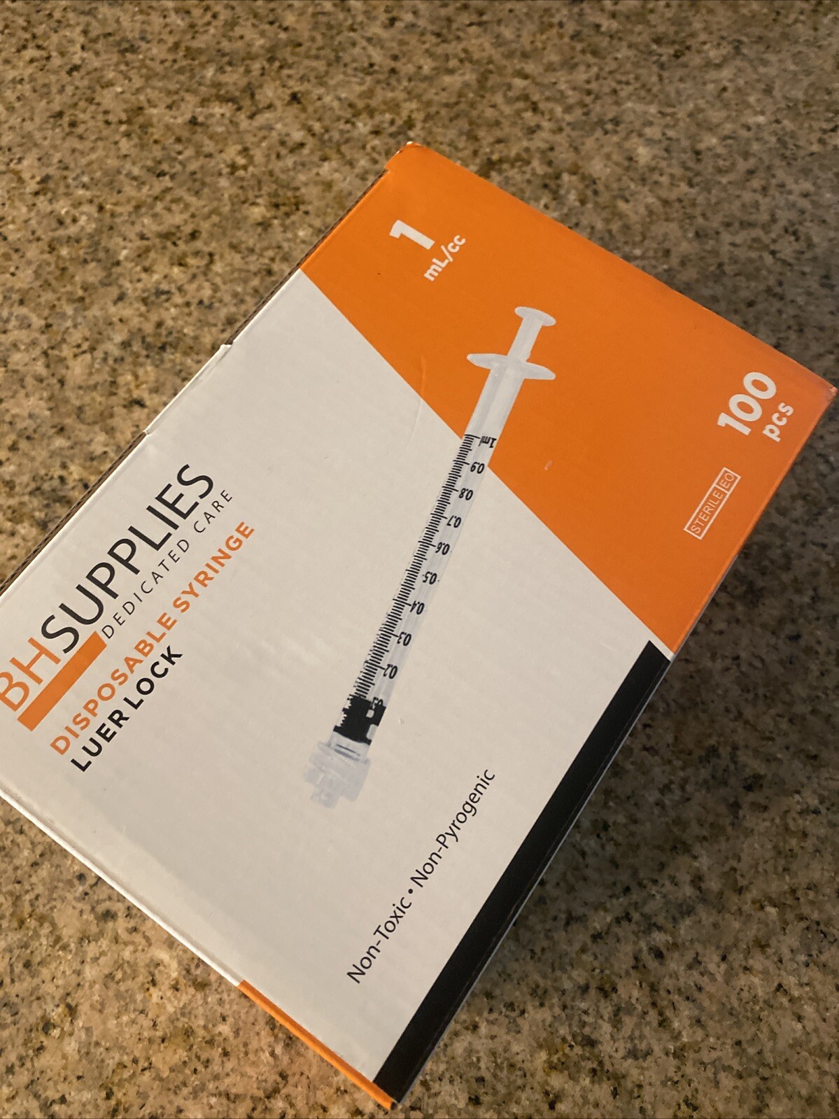 BHsupplies Disposable Syringe With Cover 60ml/cc 25 Pcs..catheter Tip