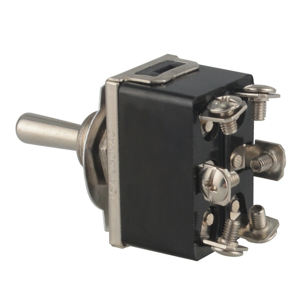 2x Heavy Duty 20A/250V Toggle Switch Control 2 Pole Double Throw 6 Term ON/OFF