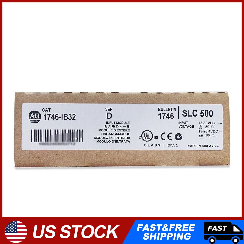 New Factory Sealed AB 1746-IB32 SLC 500 PLC Input Module 1746IB32