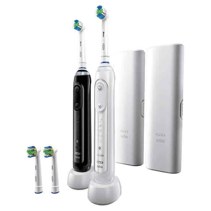 Oral-B Genius 2-Pack Rechargeable Electric Toothbrush wit Bluetooth Connectivity