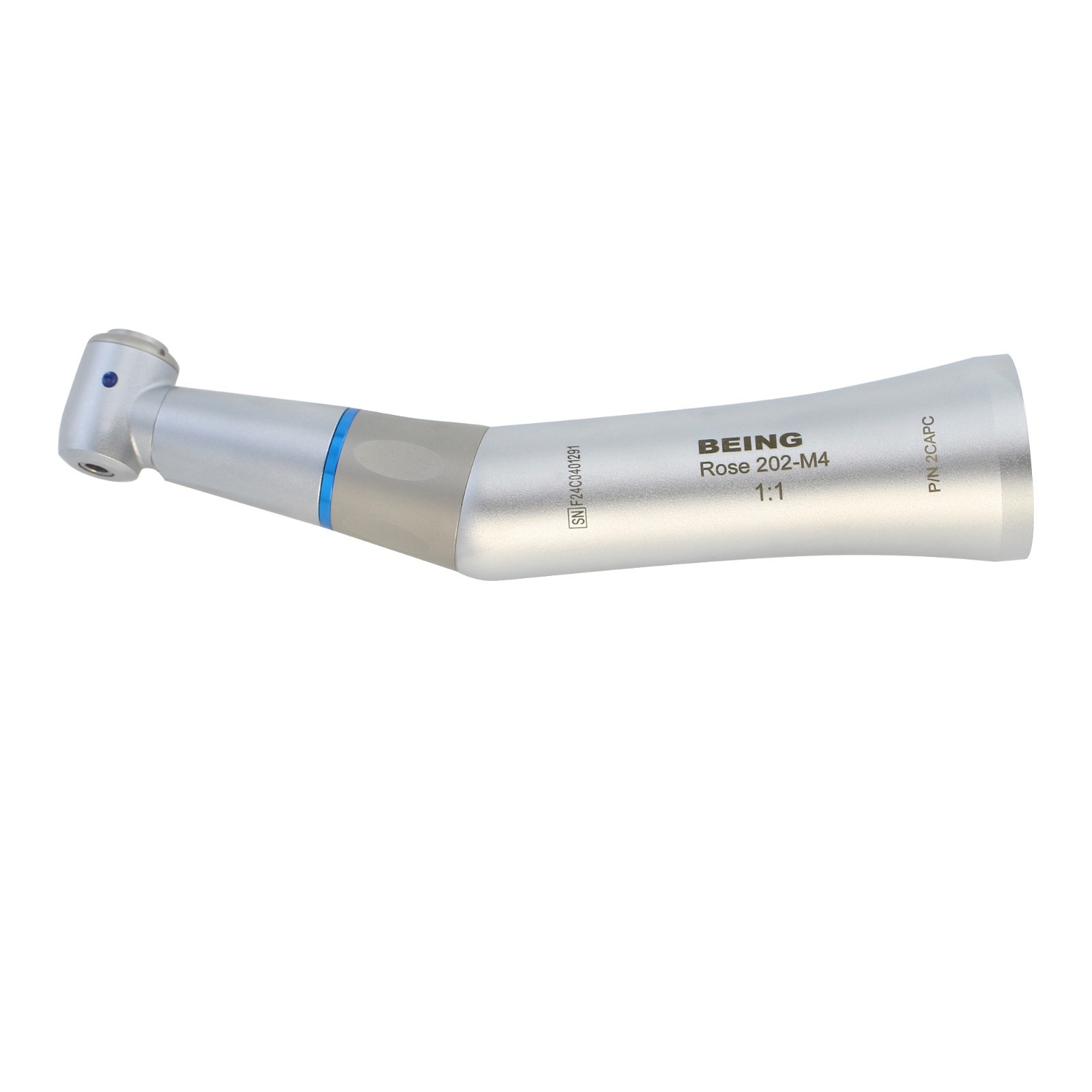 BEING Dental Low Speed Handpiece Contra Angle Air Motor 4H Straight NoseCone 202