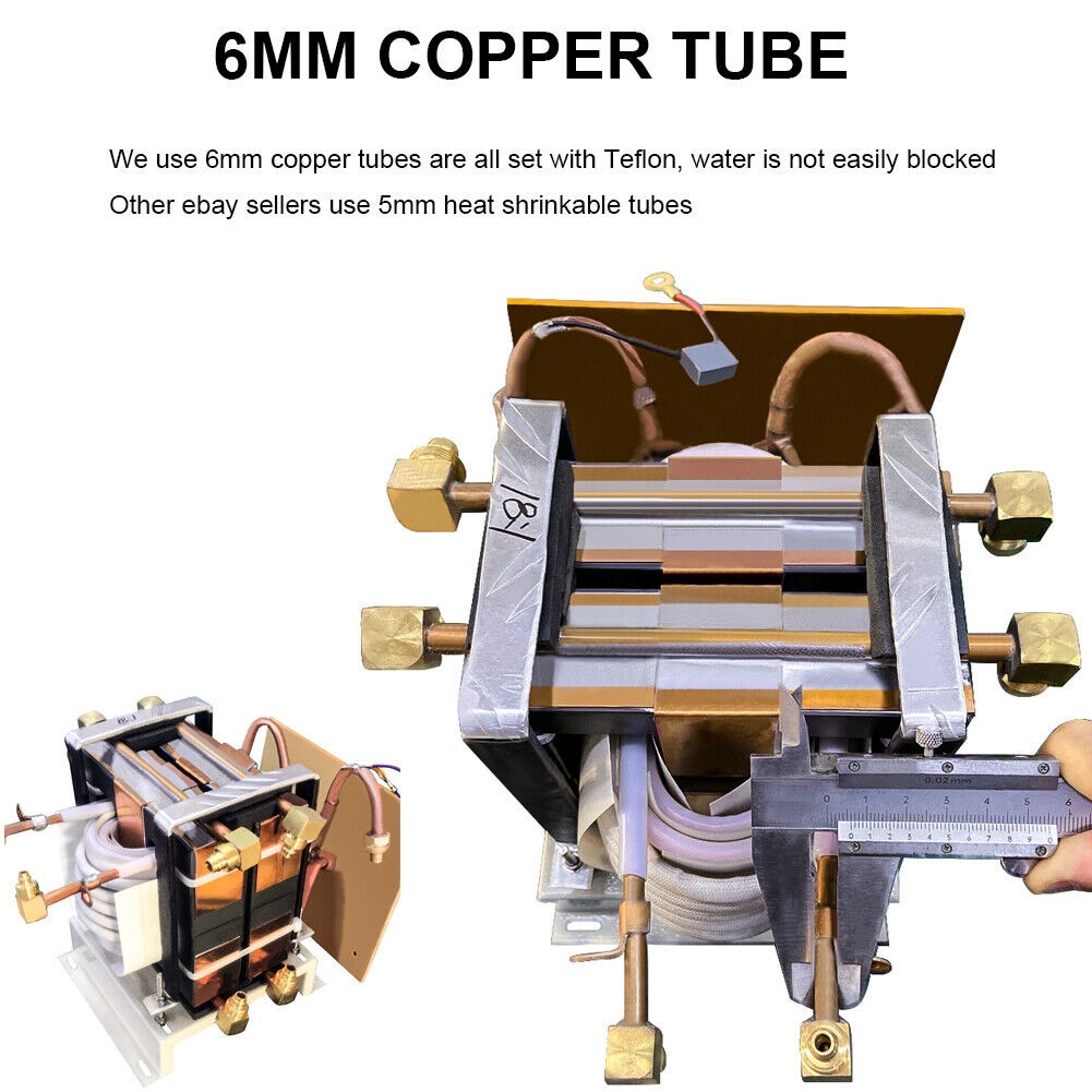 3992℉/2200℃ High Frequency Induction Heater Furnace 15KW 30-100 KHz