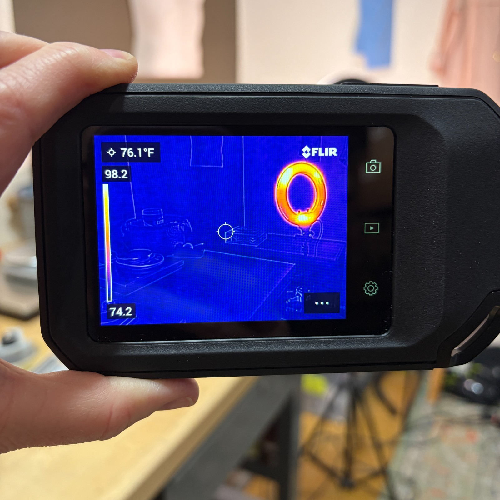 FLIR C5 Compact Thermal Camera with Protective Case Model C8940 EUC 5172