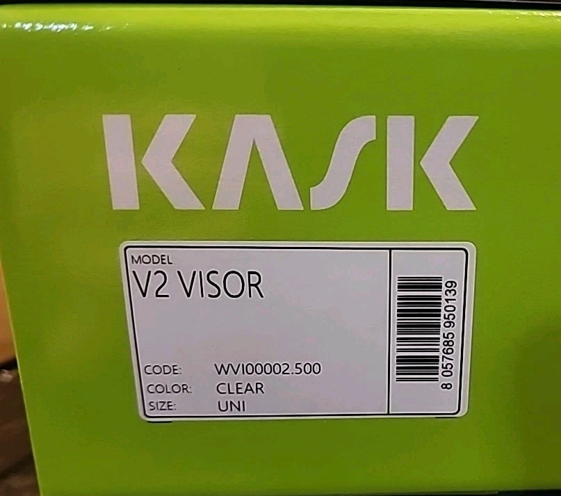 KASK V2 VISOR HELMET SUPER PLASMA CLEAR FINISH ARBORIST TREE FORESTRY