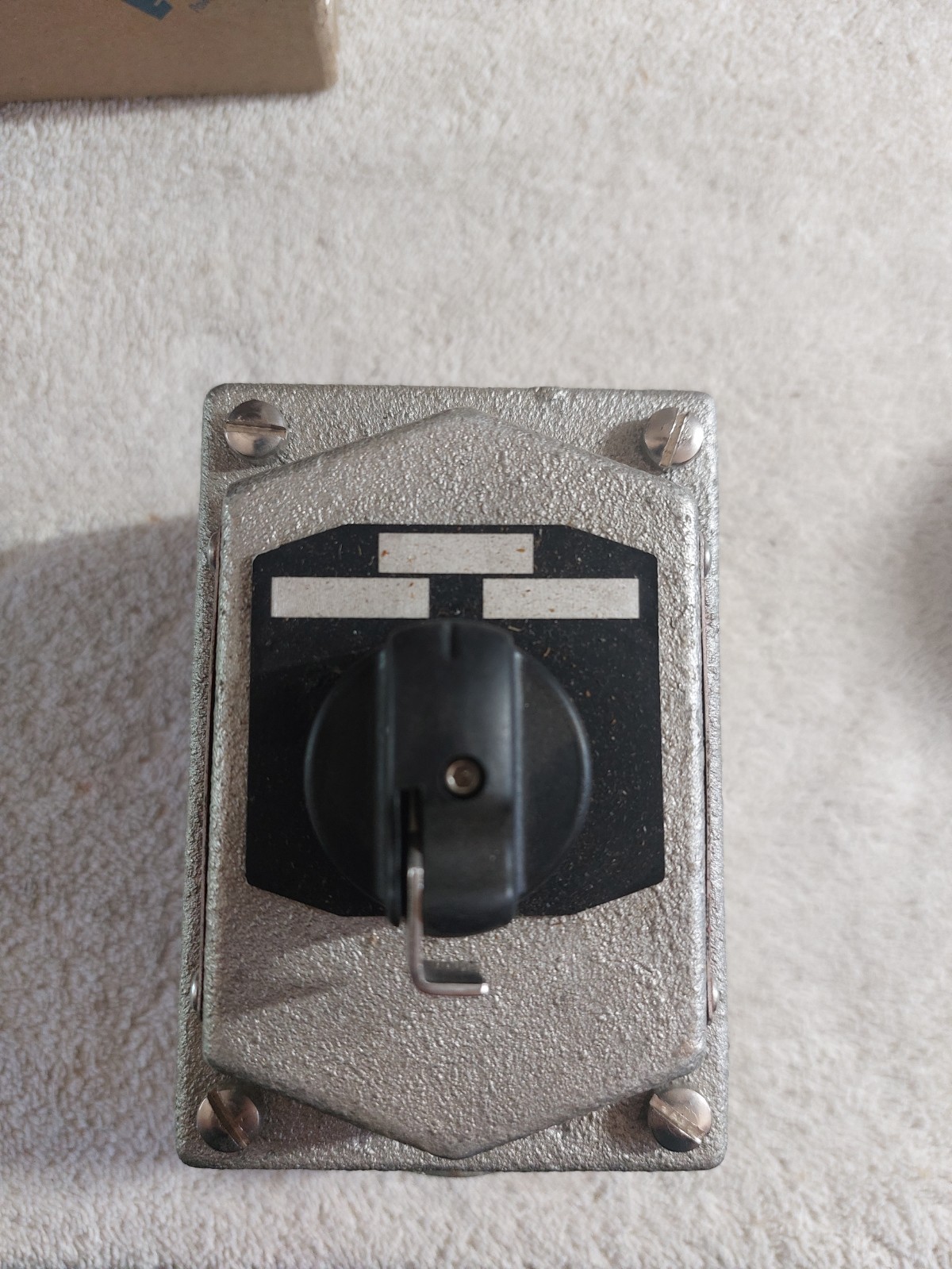 CROUSE-HINDS EDS21273 HOA 3-POSTION SEL SWITCH
