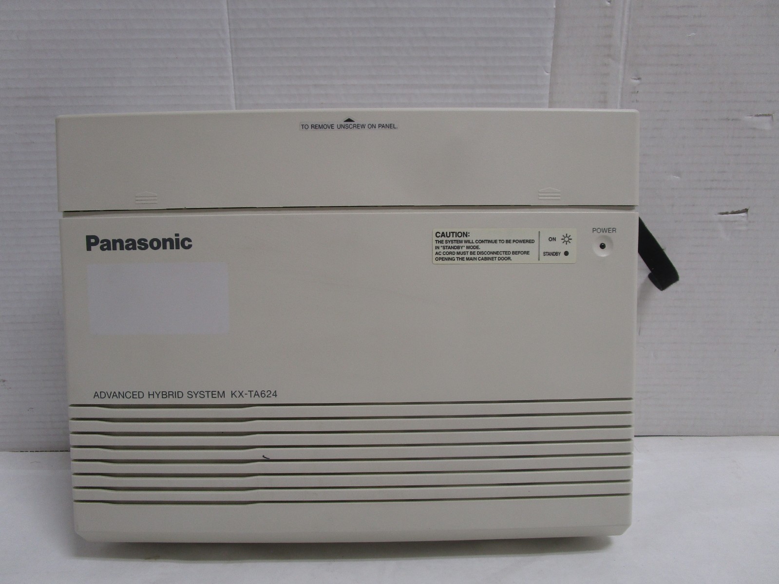 PANASONIC KX-TA624 6×16 Advanced Hybrid Phone System PRE-OWNED SEE PHOTOS