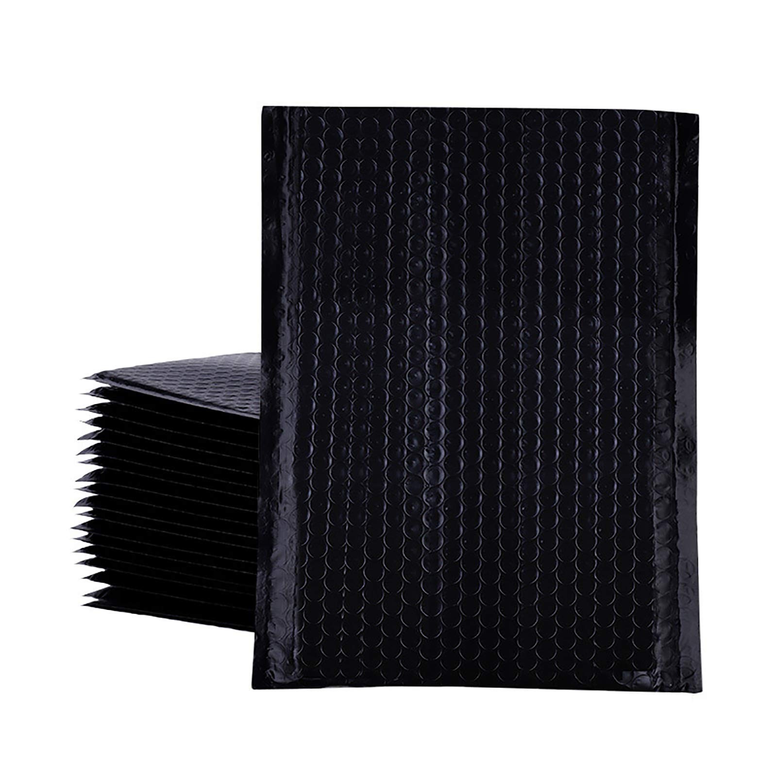 25Pack 5×7 Inches outside Small Black Poly Bubble Lined Mailers Padded Shippi…