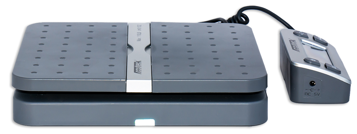 Accuteck ShipPro W-8580 110lbs x 0.1 oz Gray Digital shipping postal scale