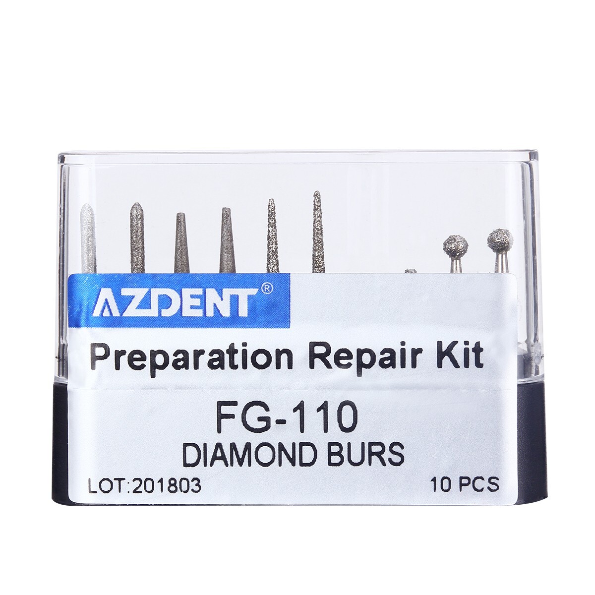 Dental FG Diamond Burs Composite/Polishing For High Speed Handpiece AZDENT