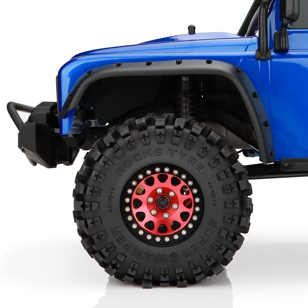Globact 1.9 Crawler Tires 1/10 Rc Tires Rubber Tires 118 45Mm For 1/10 Trx4
