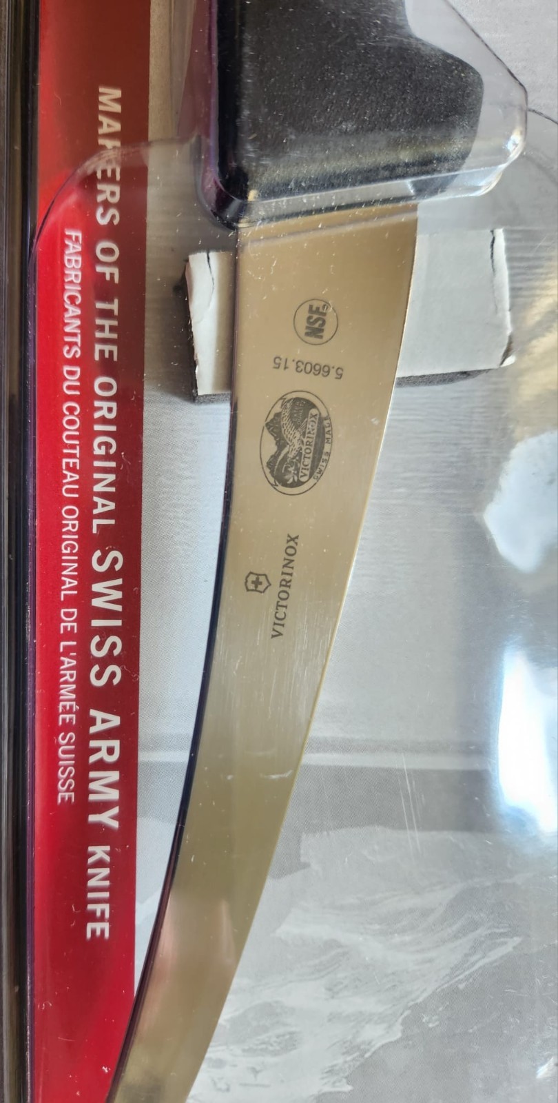 Victorinox Swiss Army Knife 6″ Fibrox Pro Boning Knife Sharp Stainless