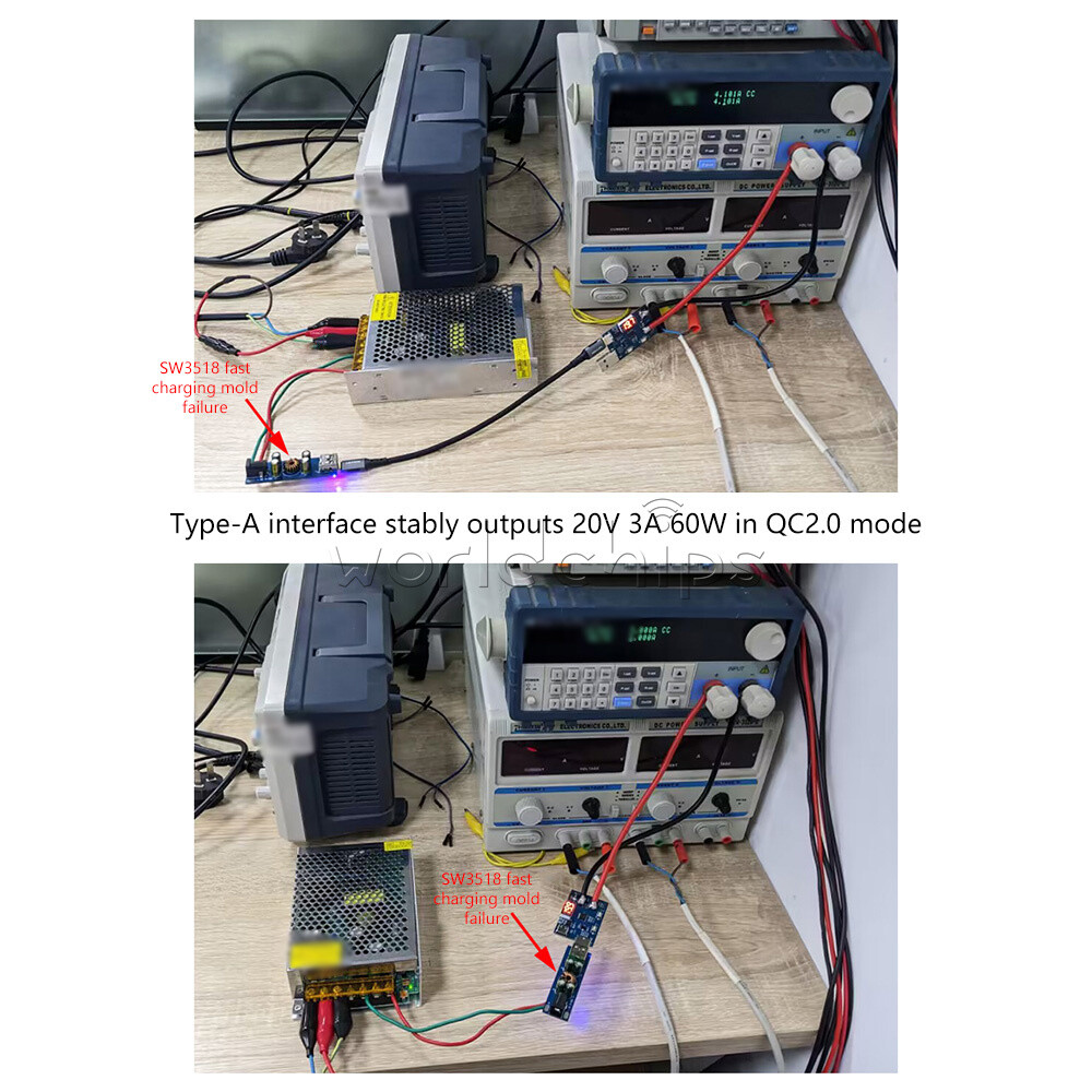 SW3518 Mobile Phone Fast Charging Power Step-down Module DC6-30V USB PD 3.0QC4.0