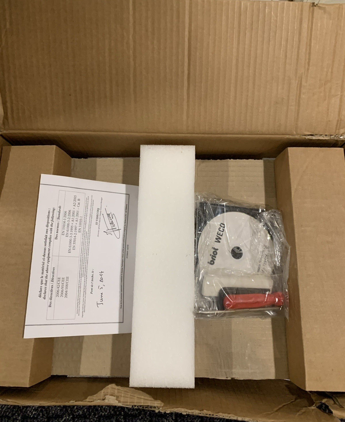 Briot WECO Smooth II Hand Edger ( Luneau Technology, Visonix)