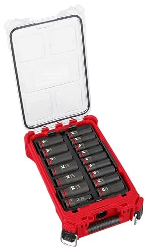 Milwaukee Electric – Shockwave Impact Duty. Socket 1/2. One Size, Red/Black