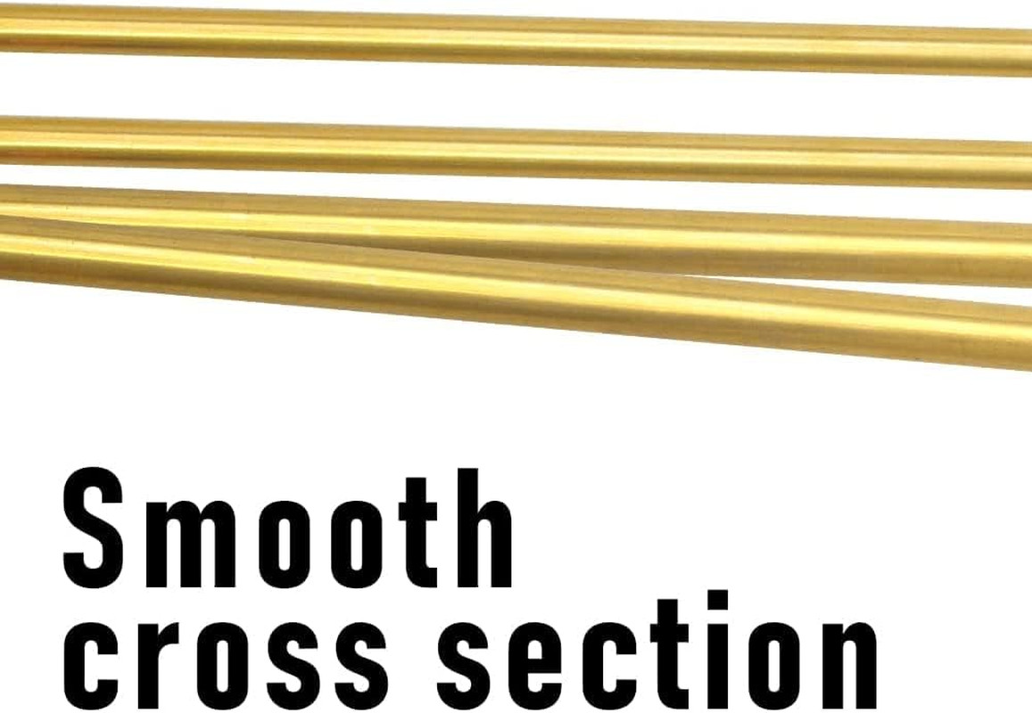 2″ (50Mm) OD H62 Brass Tube, 1Mm Wall, 300Mm Length, 1Pcs