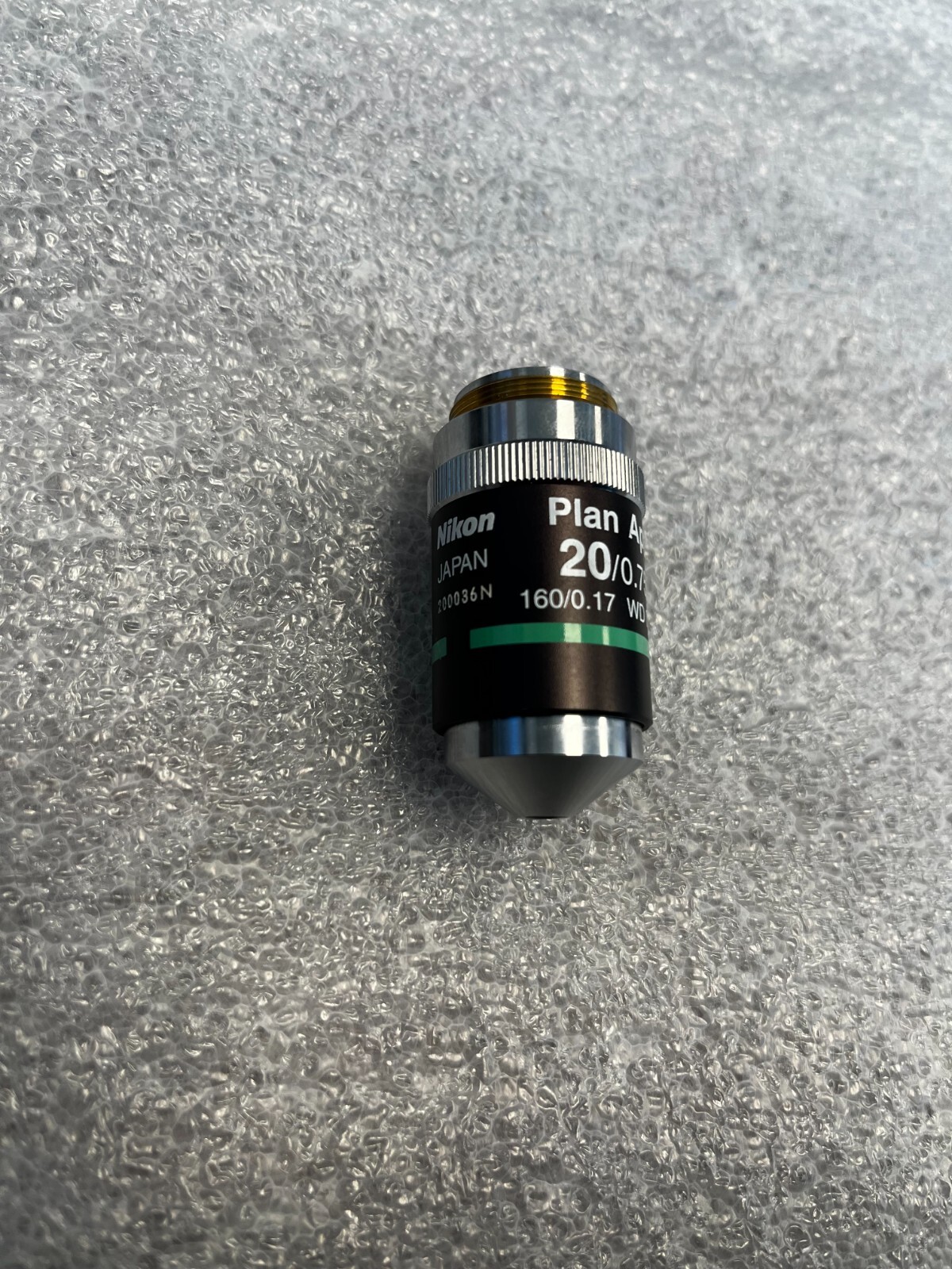Nikon Plan APO 20x/0.75 160/0.17 BLACK Microscope Objective Lens FREE SHIPPING