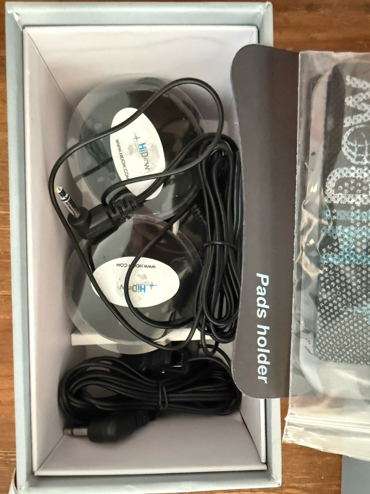 HiDow XPDS 18 TENS/EMS Electrotherapy Unit 2-Channel Handheld w/ Pads & Leads