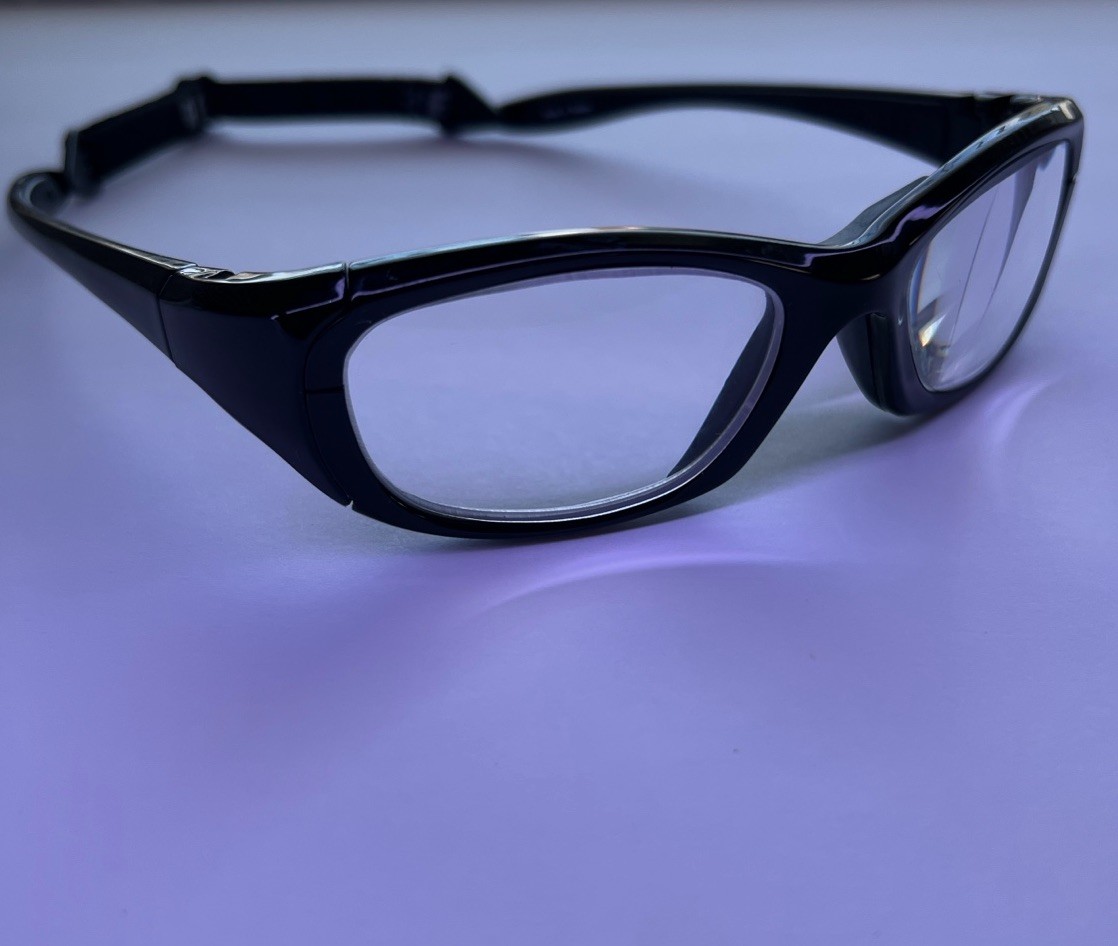 Liberty MX-30 MX30 Safety Glasses Full Frame Black w/ Strap (RX Ready)
