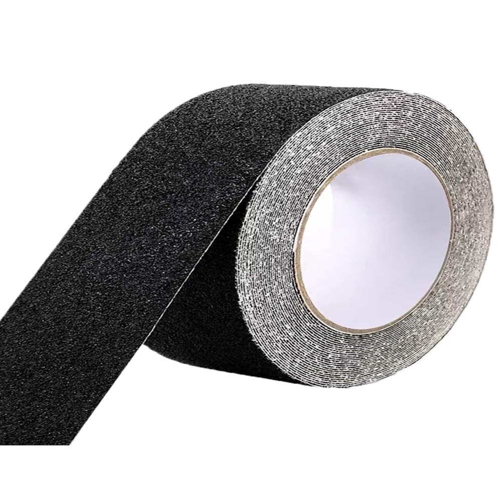 Grip Tape Anti Slip Tape 3 Inch, 20 Feet, Black Heavy Duty Non Skid Tapea