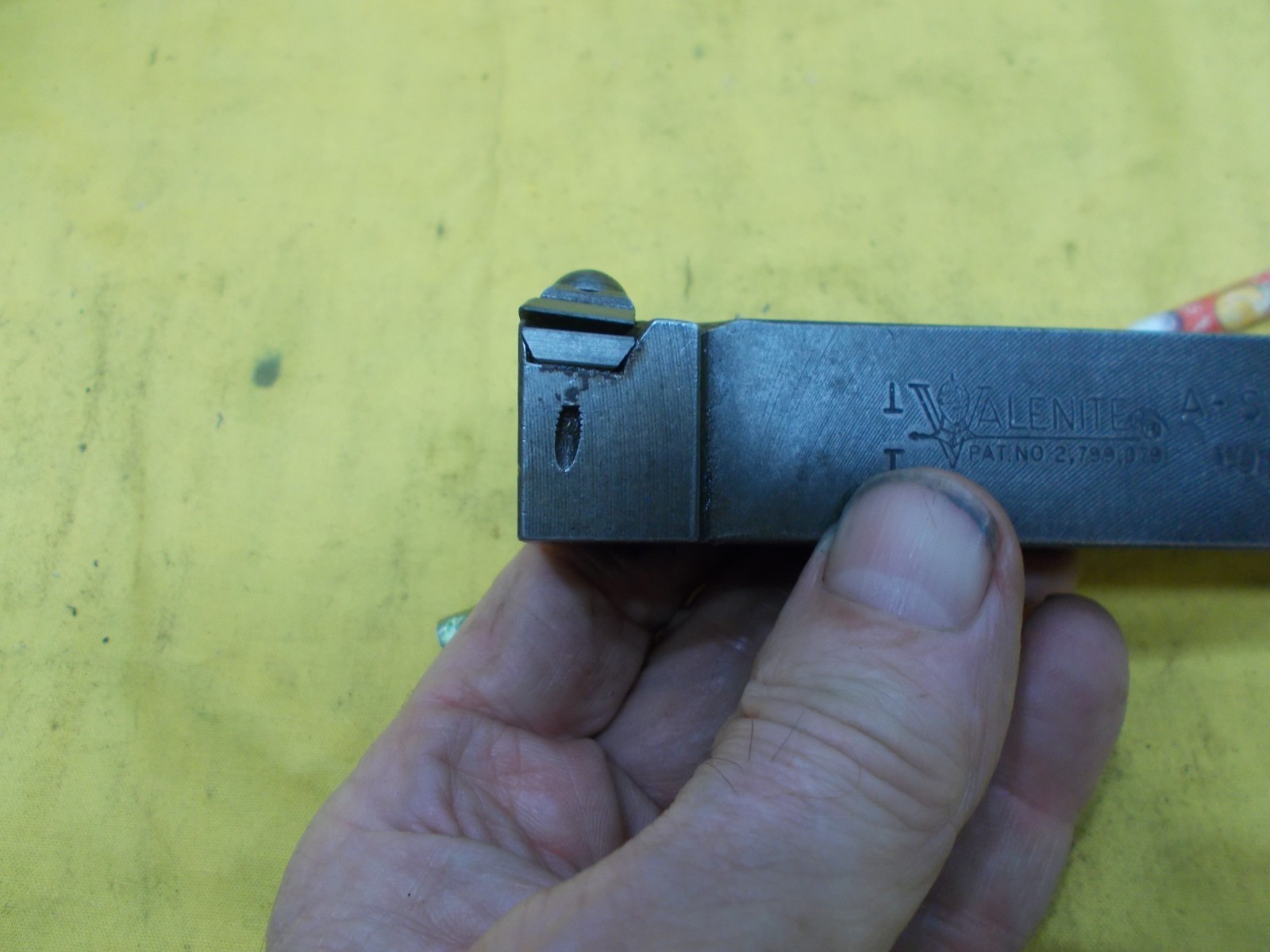 VALENITE USA TPG 322 CARBIDE INSERT LATHE TURNING TOOL HOLDER metal A-SVTGR-16AC