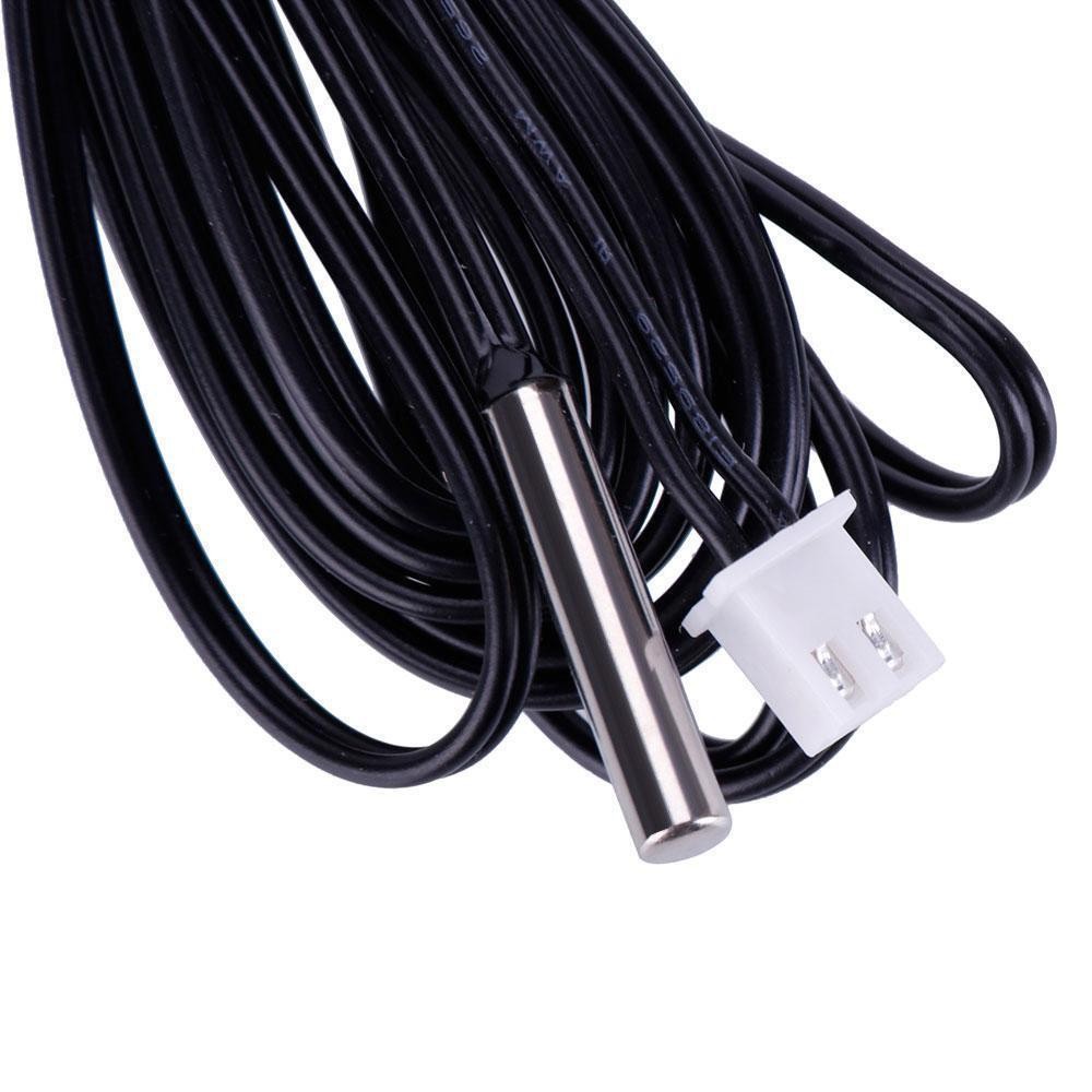 20PCS NTC Temperature Sensor Waterproof Probe Cable 1meters Wire 10K 1% 3950