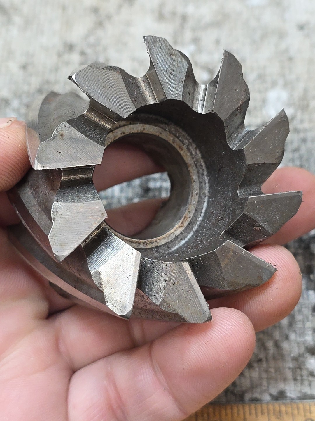 KEO 2.5 × 1.625″ M2 13.603 LD 10 Flute Shell Mill 1.0″ Arbor USED IN EX COND