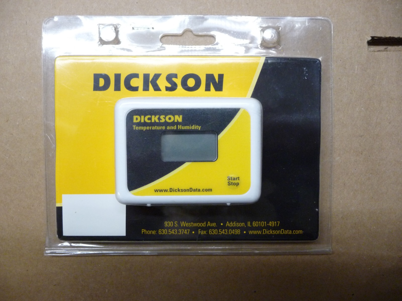 Dickson TP425 USB Temperature Humidity Datalogger